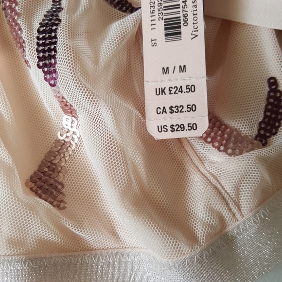 🚫SOLD🚫 NWT VS Sequin Sparkle Plunge Bralette - Picture 6 of 7